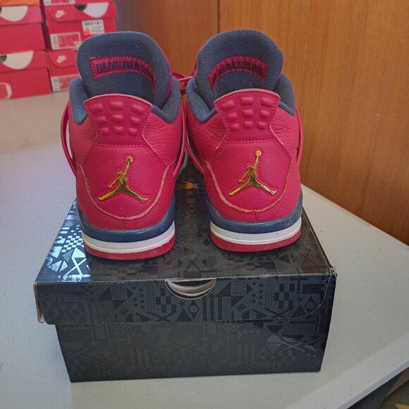 Size 10.5 - Air Jordan 4 Retro FIBA og box excellent condition - Picture 12 of 13